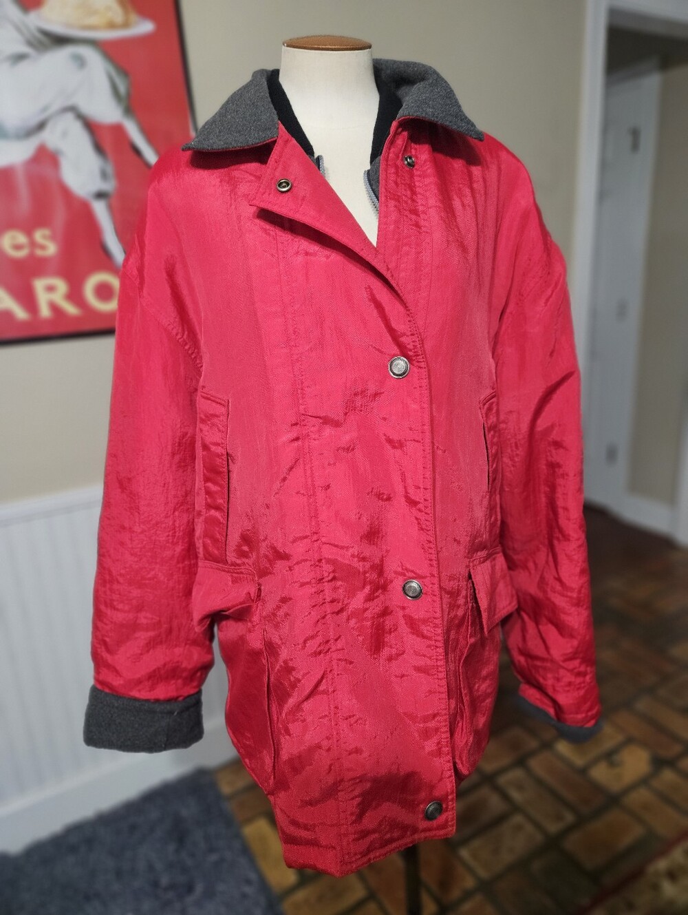 Colebrook Quilted Oversized Jacket Medium